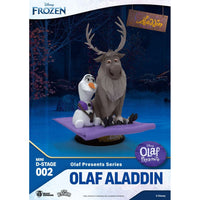 Thumbnail for Frozen Mini Diorama Stage PVC Statue Olaf Presents Olaf Aladdin 12 cm Beast Kingdom