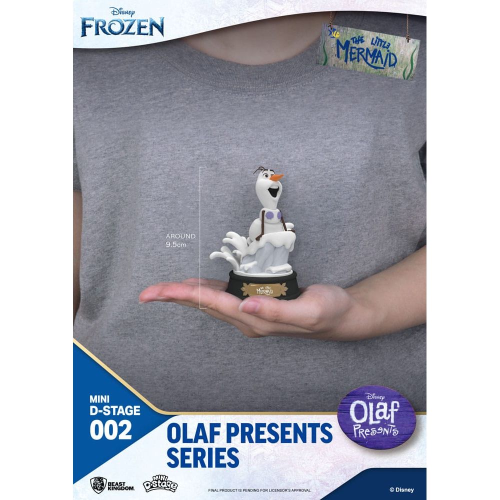 Frozen Mini Diorama Stage PVC Statue Olaf Presents Olaf Aladdin 12 cm Beast Kingdom