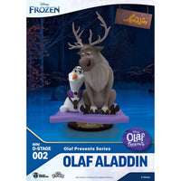 Thumbnail for Frozen Mini Diorama Stage PVC Statue Olaf Presents Olaf Aladdin 12 cm Beast Kingdom