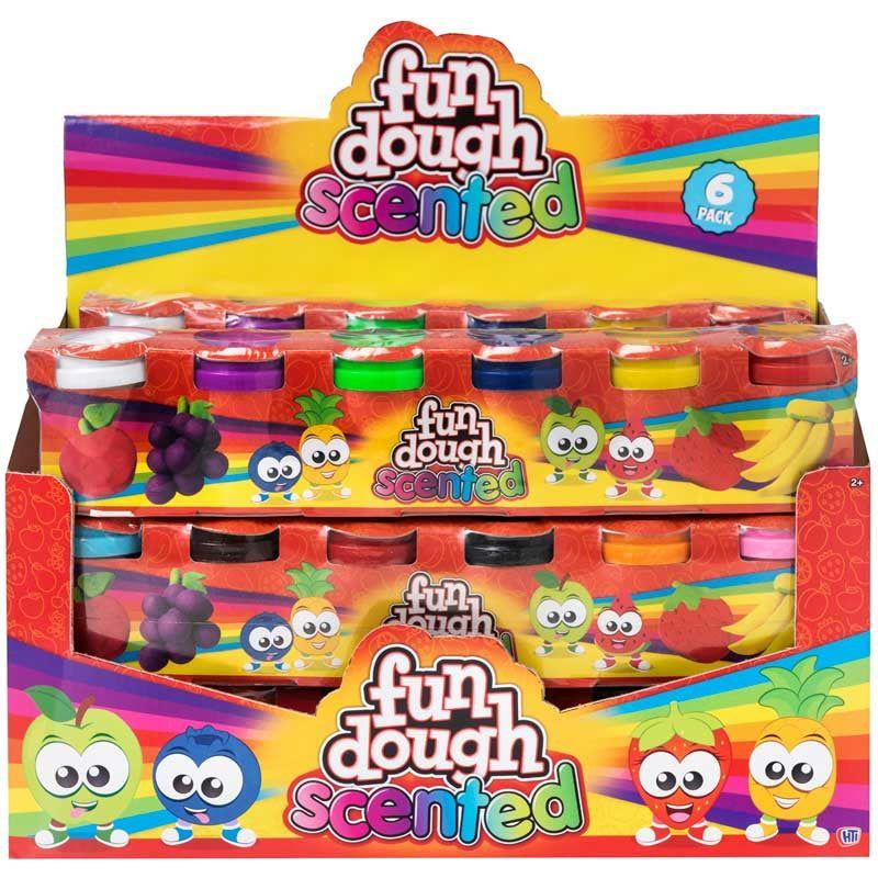 Fun Dough Scented Dough 6 Pack Assorted Fun Dough