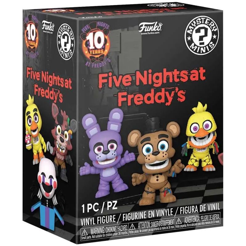 Funko Mystery Minis Five Nights at Freddy's 10th Anniversary Vinyl Figure Assortment Funko