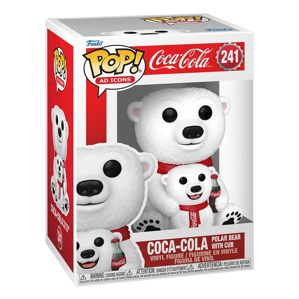 Funko Pop! Ad Icons Coca-Cola 241 Polar Bear with Cub Funko