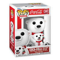 Thumbnail for Funko Pop! Ad Icons Coca-Cola 241 Polar Bear with Cub Funko