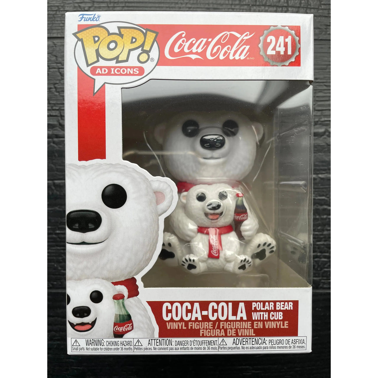 Funko Pop! Ad Icons Coca-Cola 241 Polar Bear with Cub Funko