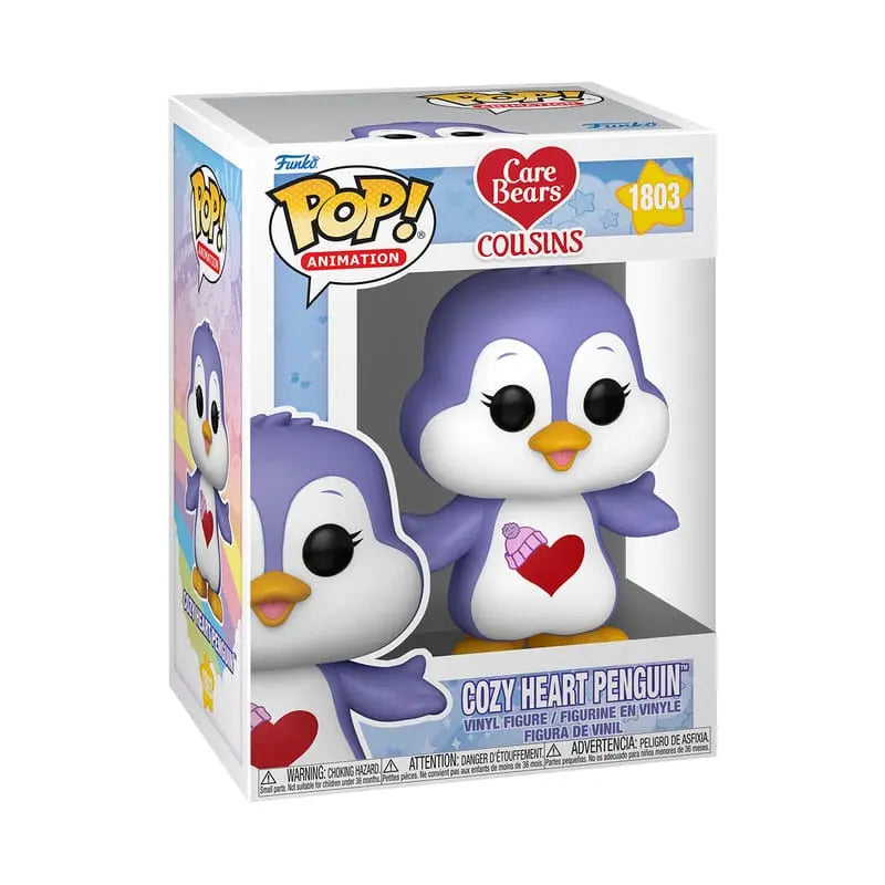 Funko Pop! Animation Care Bears Cousins 1803 Cozy Heart Penguin Vinyl Figure Funko