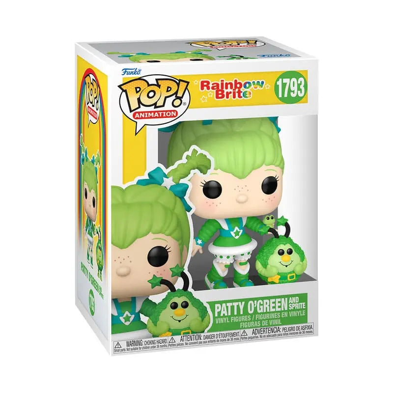 Funko Pop! Animation Rainbow Brite 1793 Patty O'Green and Lucky Vinyl Figure Funko