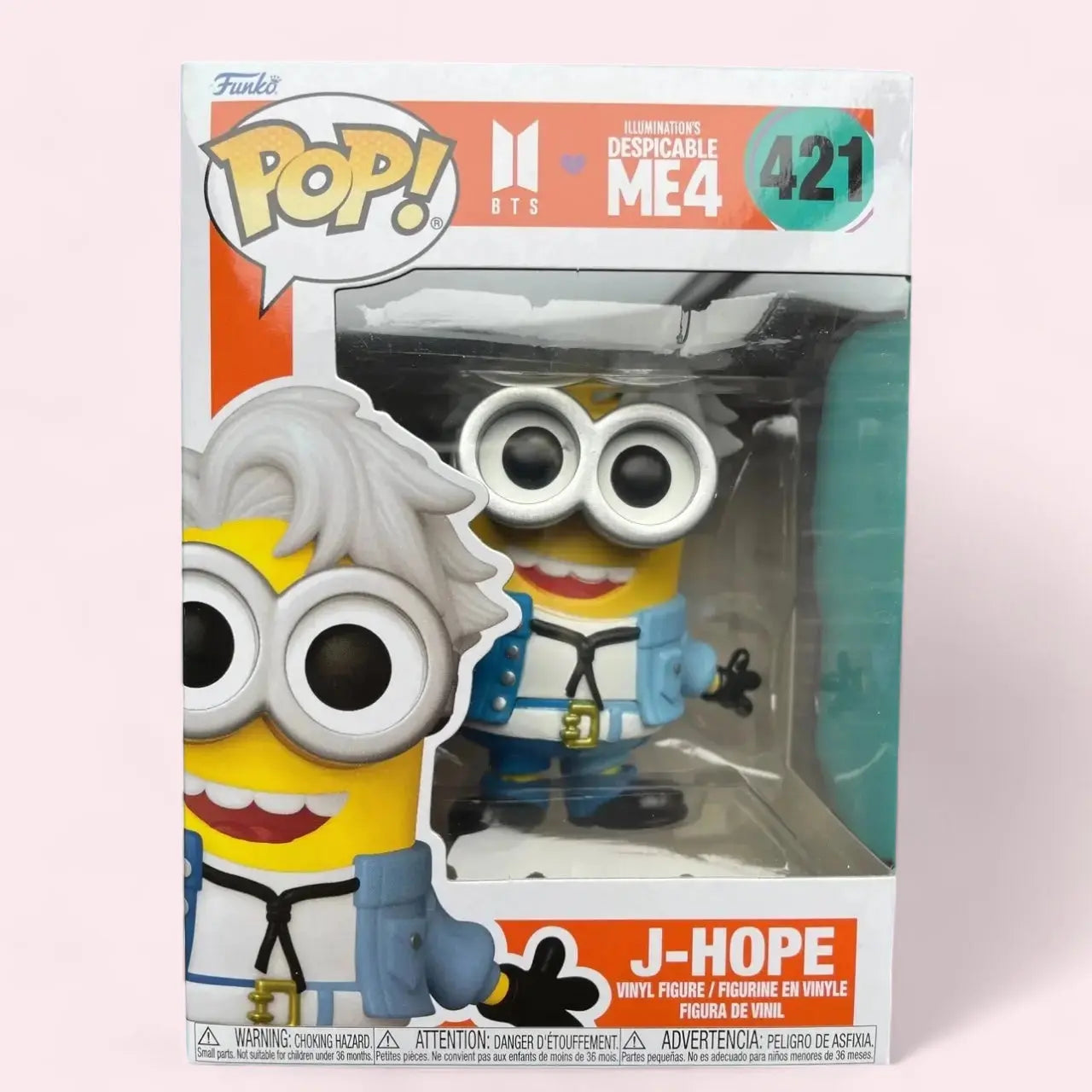 Funko Pop! BTS x Despicable Me 4 421 J-Hope Funko