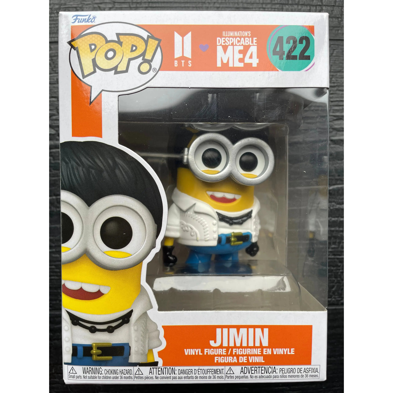 Funko Pop! BTS x Despicable Me 4 422 Jimin Funko