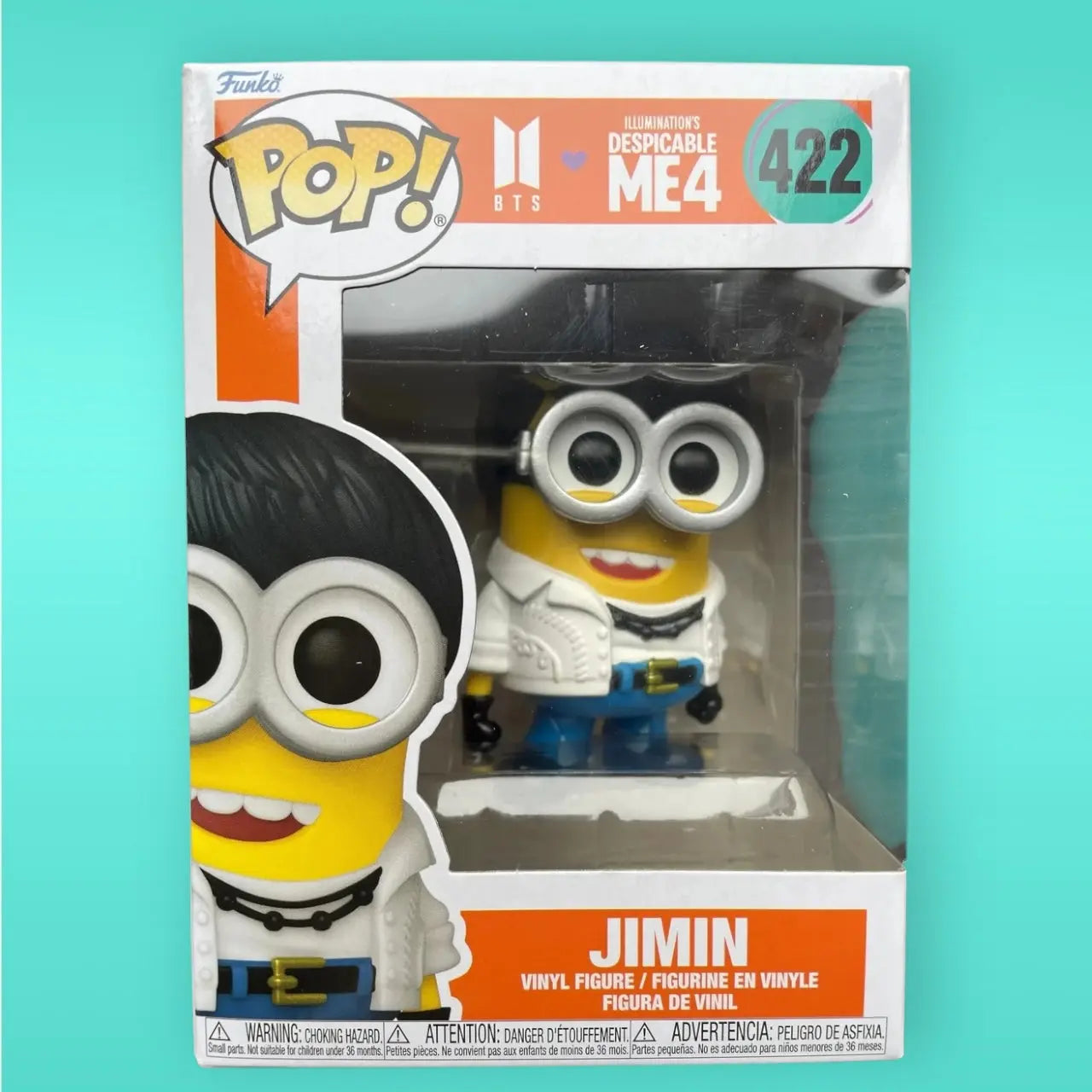 Funko Pop! BTS x Despicable Me 4 422 Jimin Funko