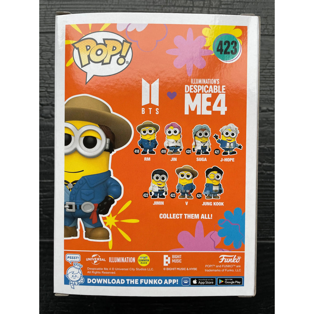 Funko Pop! BTS x Despicable Me 4 423 V Funko