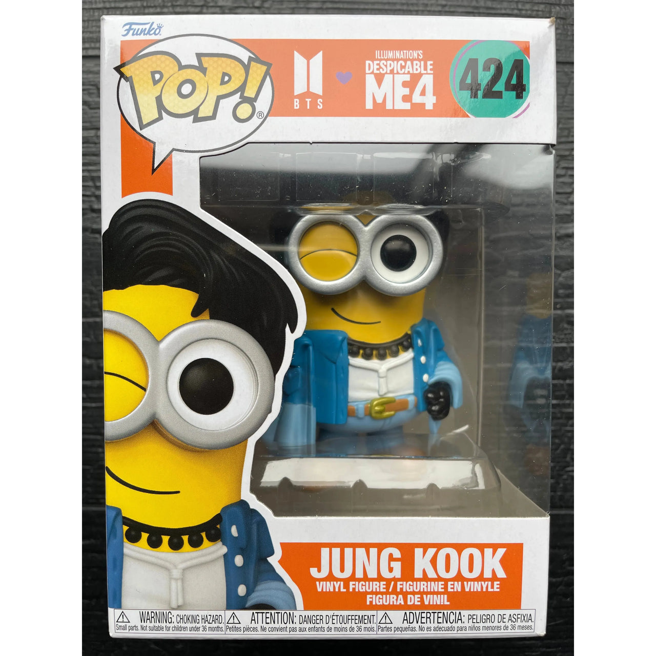 Funko Pop! BTS x Despicable Me 4 424 Jung Kook Funko