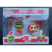 Thumbnail for Funko Pop! Books How The Grinch Stole Christmas Grinch & Max 2 Pack Funko