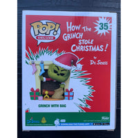 Thumbnail for Funko Pop! Deluxe How The Grinch Stole Christmas 35 Grinch with Bag Funko