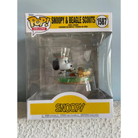 Thumbnail for Funko Pop! Deluxe Snoopy 1587 Snoopy & Beagle Scouts Camping Funko