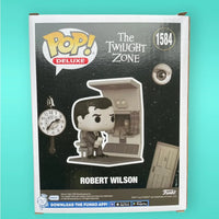 Thumbnail for Funko Pop! Deluxe The Twilight Zone Robert Wilson 1584 Funko