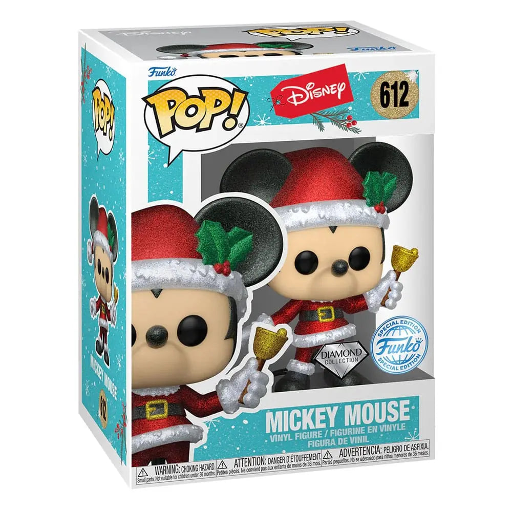 Funko Pop! Disney 612 Diamond Collection Mickey Mouse Christmas Funko