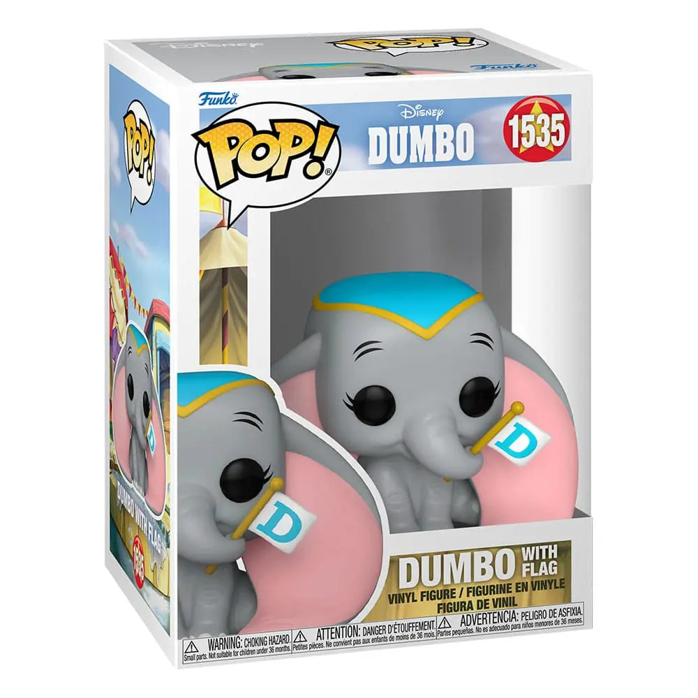 Funko Pop! Disney Dumbo 1535 Dumbo with Flag Funko