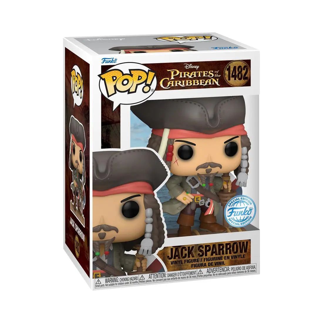 Funko Pop! Disney Pirates of the Caribbean 1482 Jack Sparrow Funko