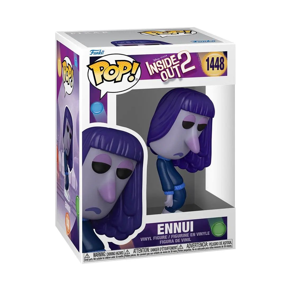 Funko Pop! Disney Pixar Inside Out 2 1448 Ennui Funko