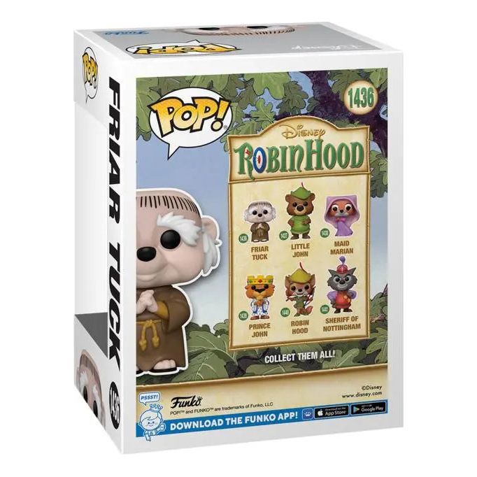 Funko Pop! Disney Robin Hood 1436 Friar Tuck Funko