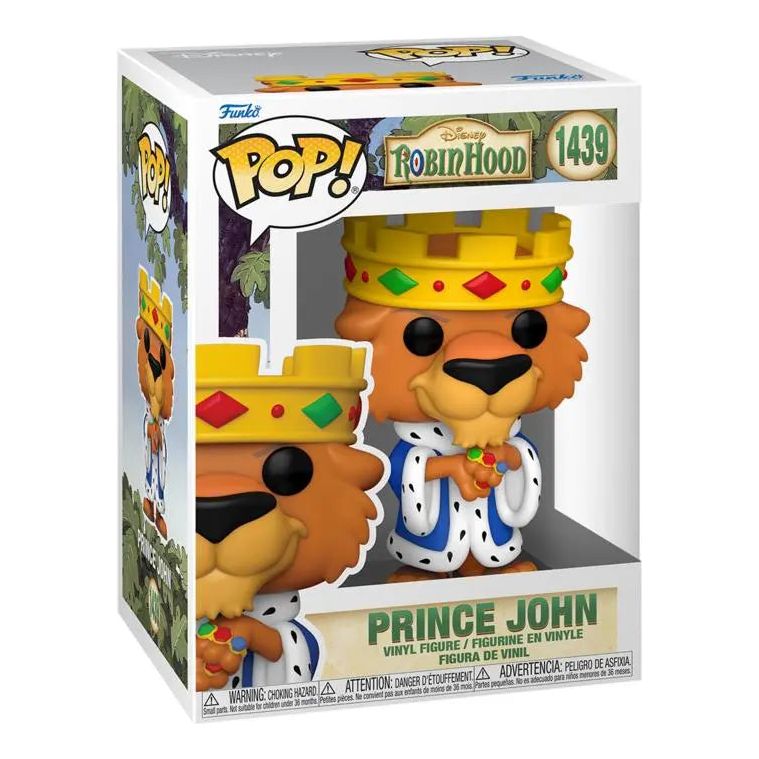 Funko Pop! Disney Robin Hood 1439 Prince John Funko