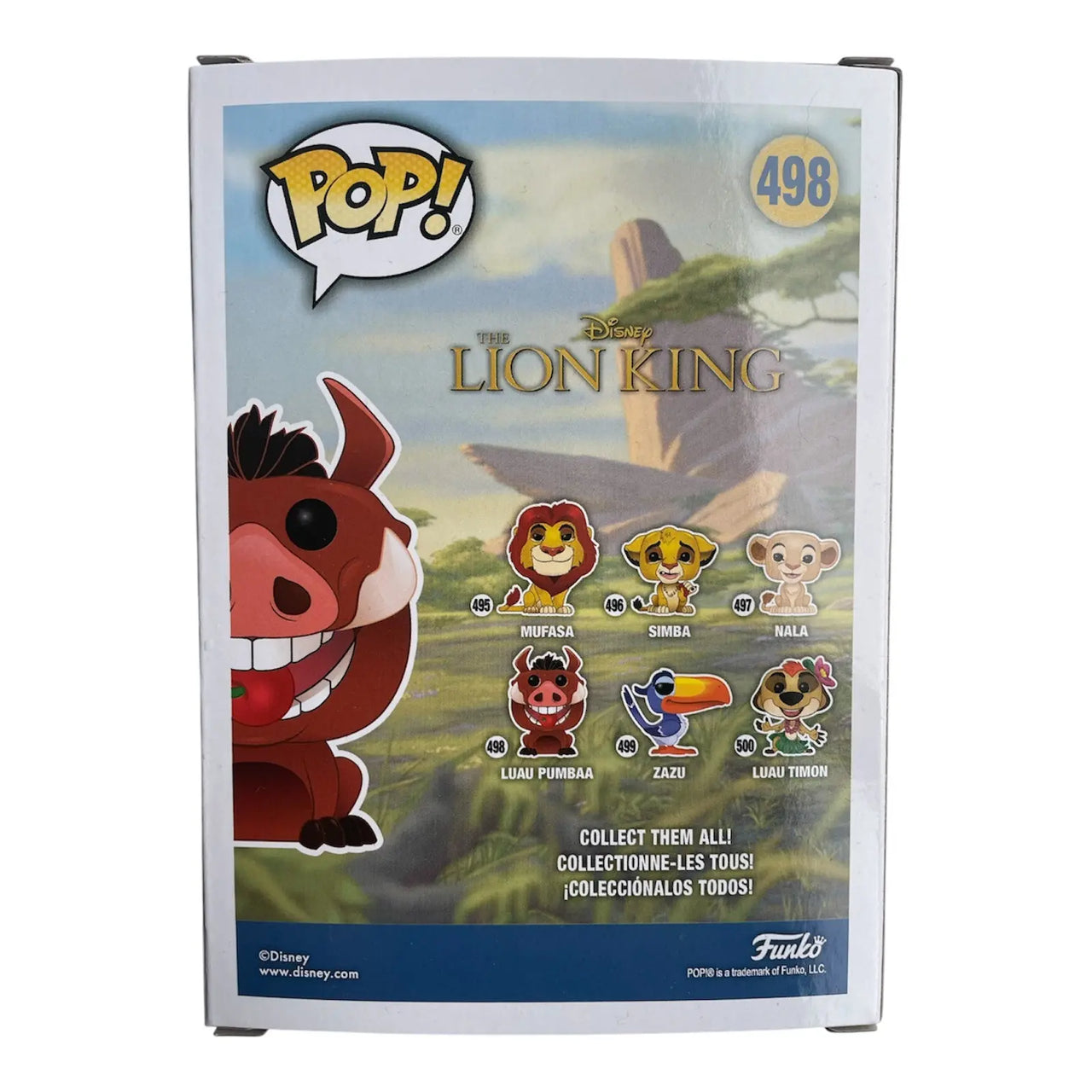 Funko Pop! Disney The Lion King 498 Luau Pumbaa Funko