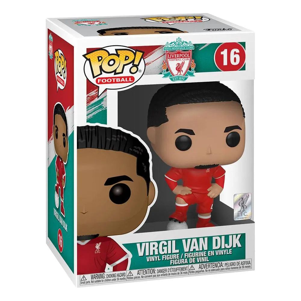 Funko Pop! Football Liverpool 16 Virgil van Dijk Funko