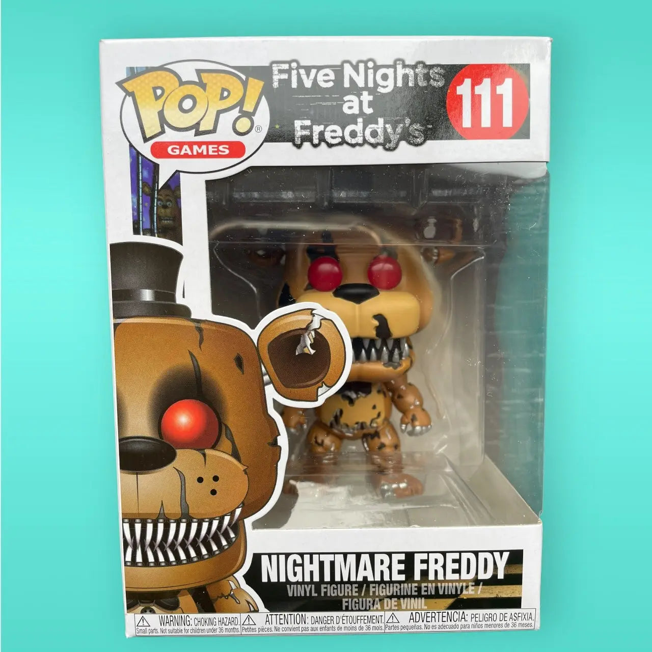 Funko Pop! Games Five Nights at Freddy's 111 Nightmare Freddy Funko