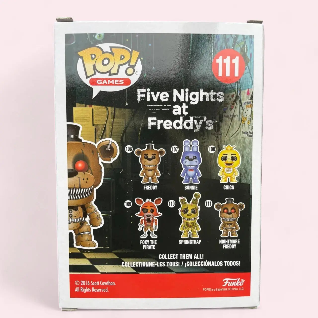 Funko Pop! Games Five Nights at Freddy's 111 Nightmare Freddy Funko