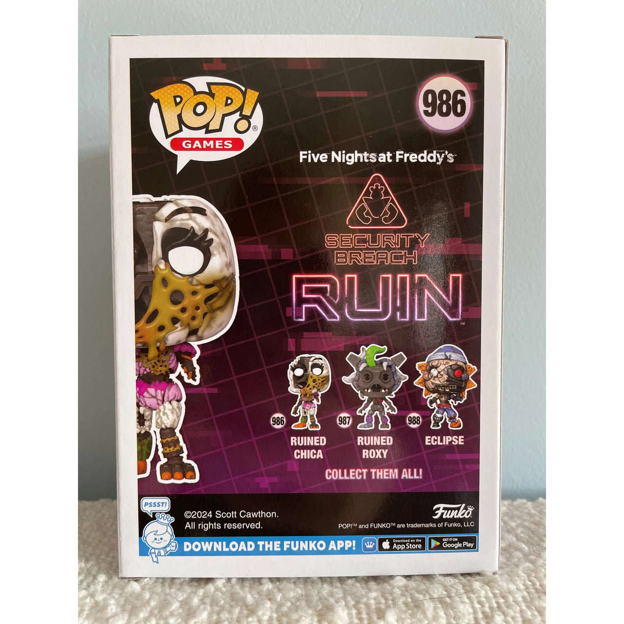 Funko Pop! Games Five Nights at Freddy's 986 Ruined Chica Funko