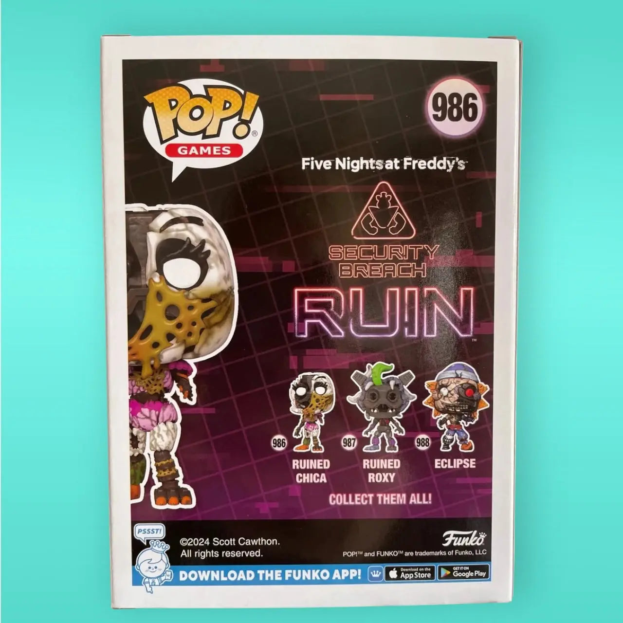 Funko Pop! Games Five Nights at Freddy's 986 Ruined Chica Funko