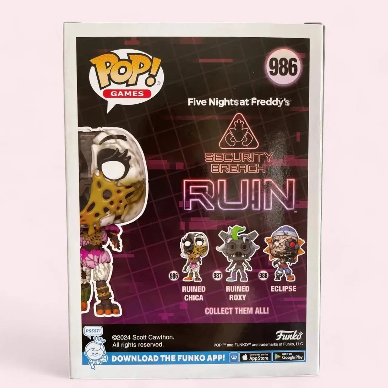 Funko Pop! Games Five Nights at Freddy's 986 Ruined Chica Funko