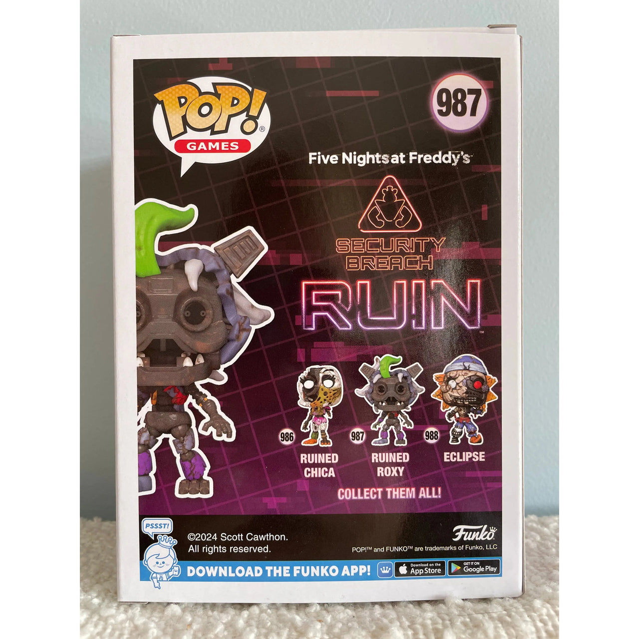 Funko Pop! Games Five Nights at Freddy's 987 Ruined Roxy Funko