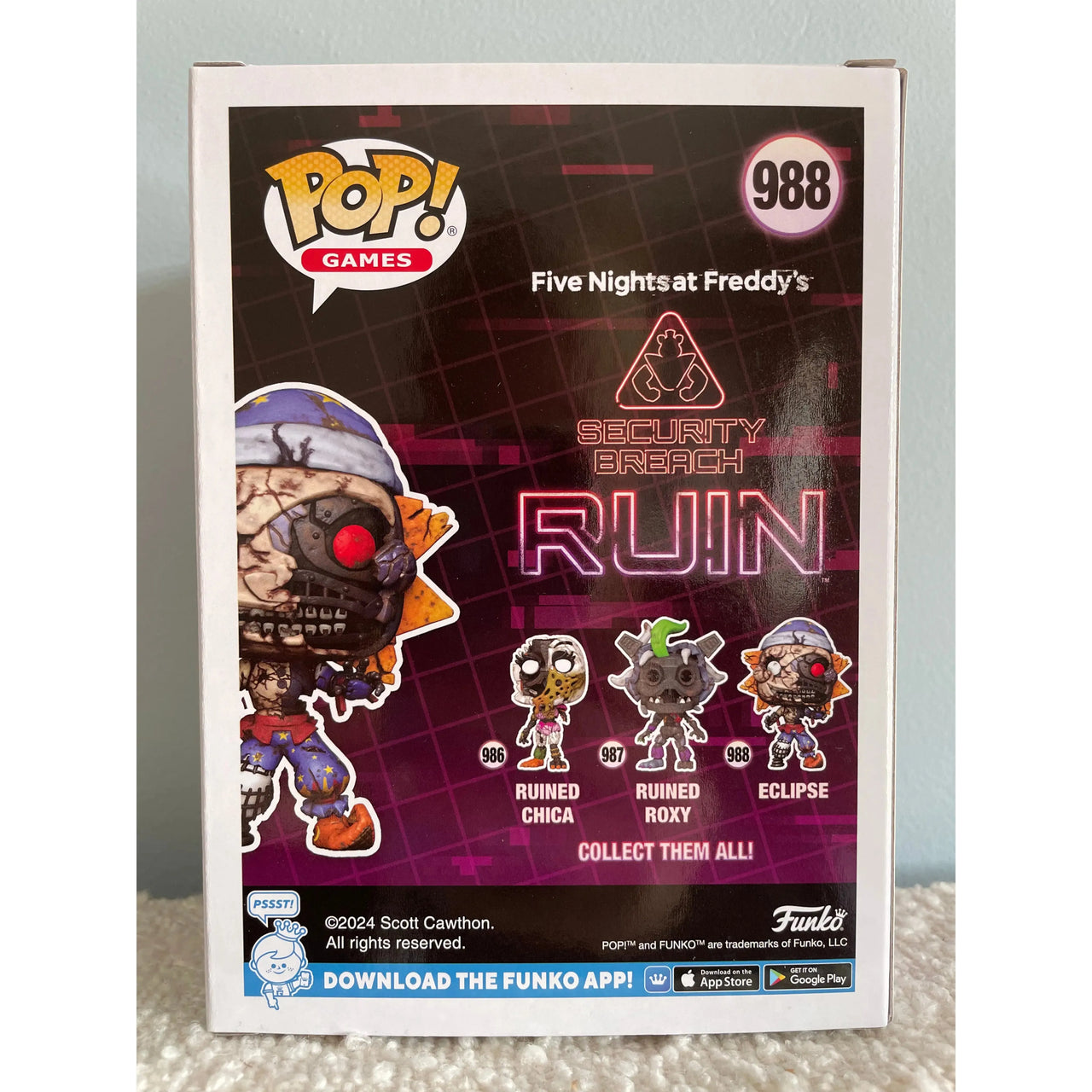 Funko Pop! Games Five Nights at Freddy's 988 Eclipse Funko