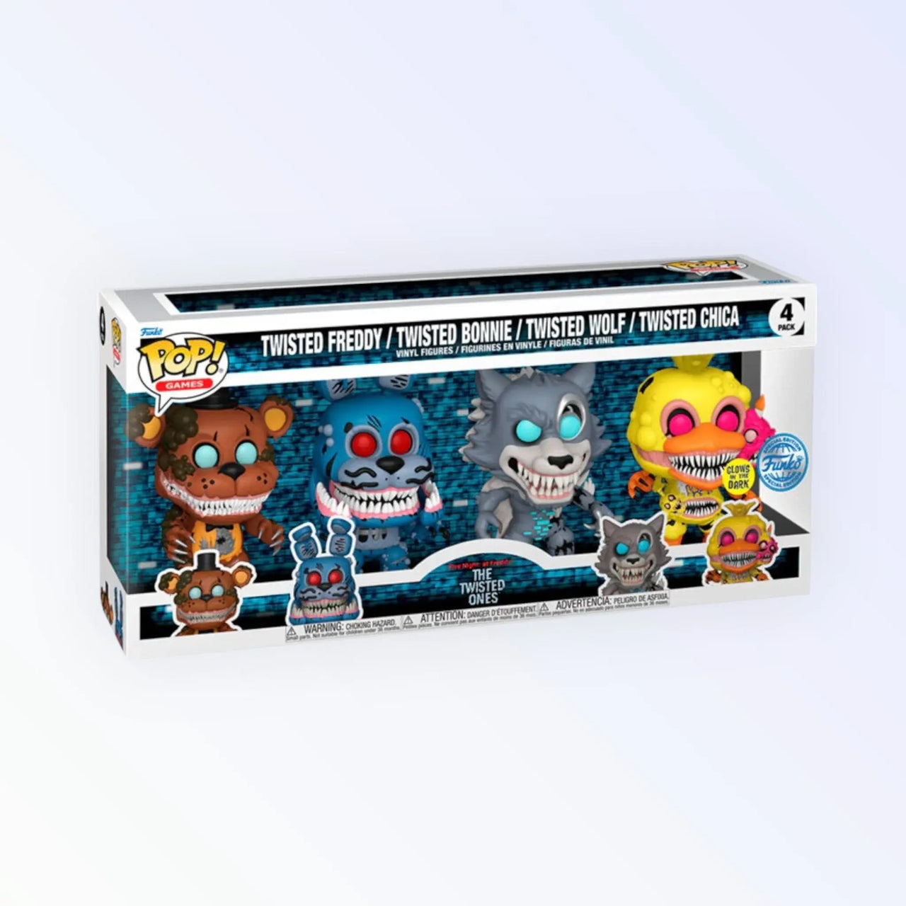 Funko Pop! Games Five Nights at Freddy's The Twisted Ones 4 Pack Funko