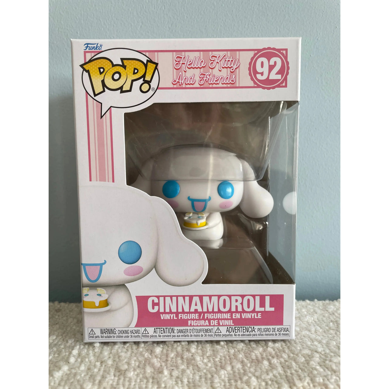 Funko Pop! Hello Kitty And Friends 92 Cinnamoroll with Dessert Funko