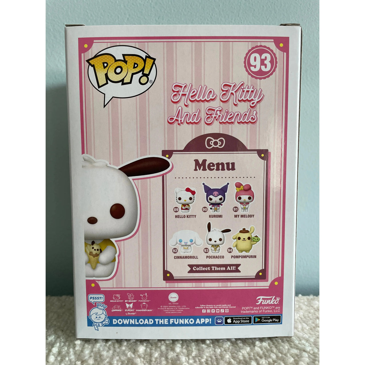 Funko Pop! Hello Kitty And Friends 93 Pochacco Funko