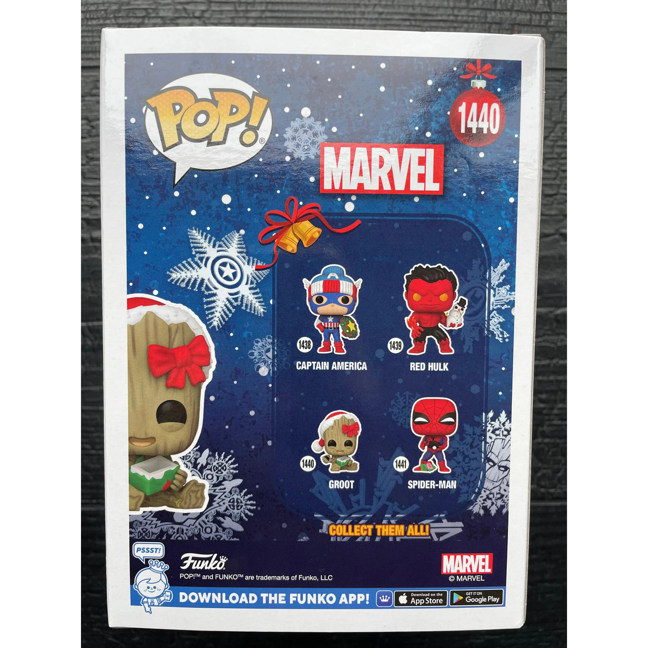 Funko Pop! Holiday Marvel 1440 Groot Funko