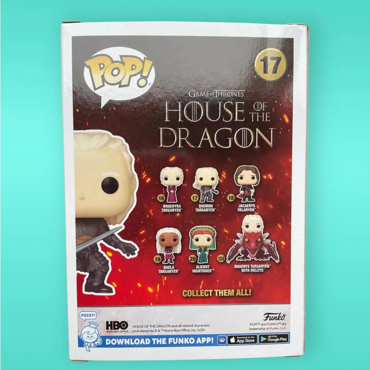 Funko Pop! House of the Dragon 17 Daemon Targaryen Funko