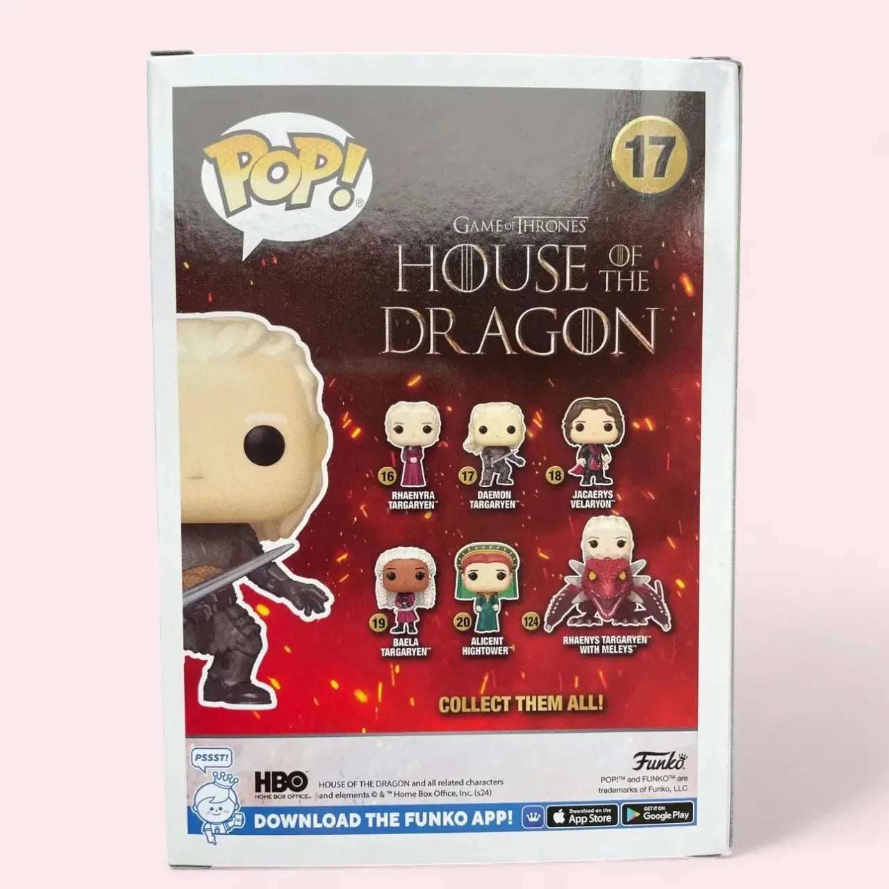 Funko Pop! House of the Dragon 17 Daemon Targaryen Funko