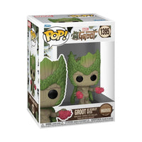 Thumbnail for Funko Pop! Marvel We Are Groot 1395 Groot as Scarlet Witch Funko
