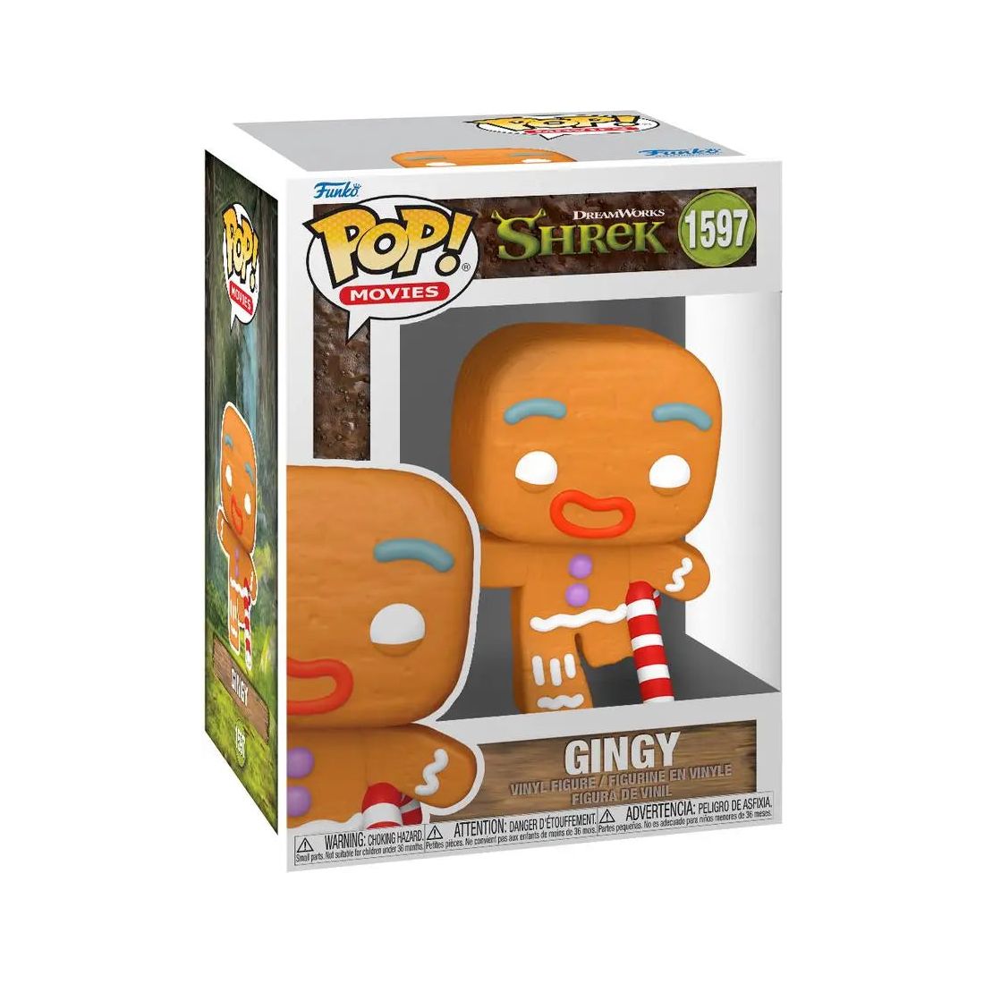 Funko Pop! Movie Shrek 1597 Gingerbread Man Gingy Funko