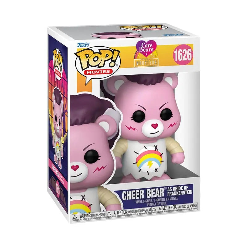 Funko Pop! Movies Care Bears x Universal Monsters 1626 Cheer Bear as Bride of Frankenstein Funko