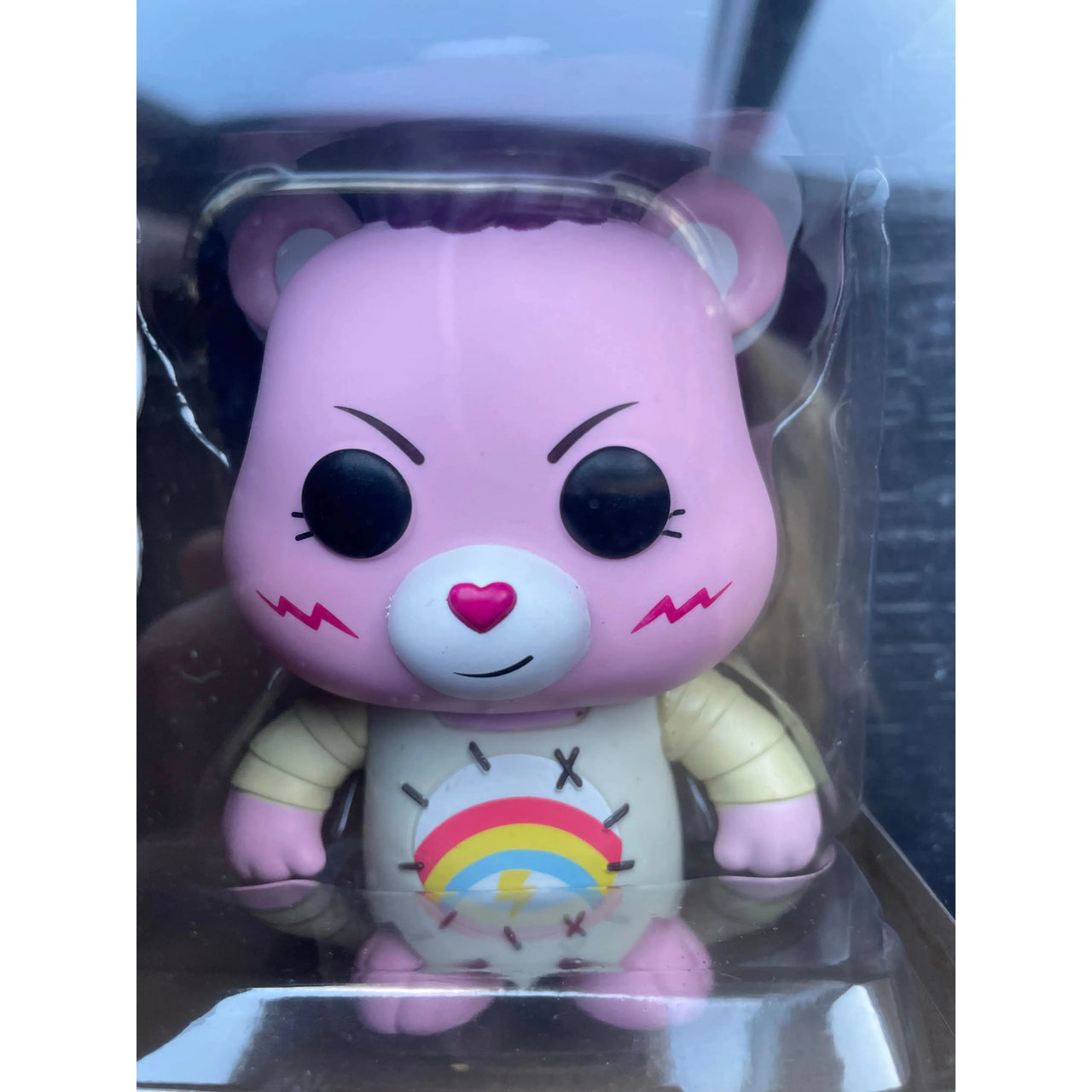 Funko Pop! Movies Care Bears x Universal Monsters 1626 Cheer Bear as Bride of Frankenstein Funko