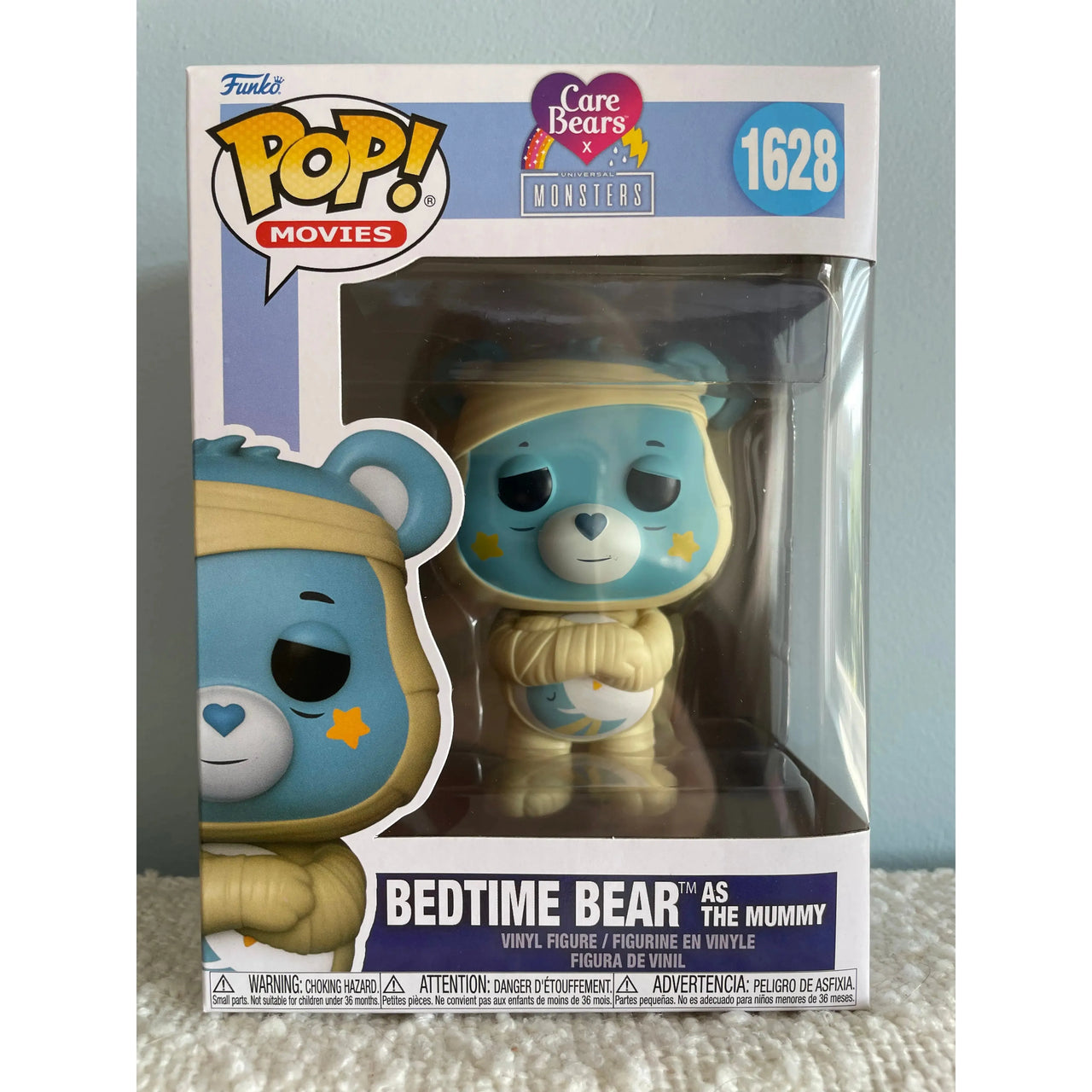 Funko Pop! Movies Care Bears x Universal Monsters 1628 Bedtime Bear as The Mummy Funko