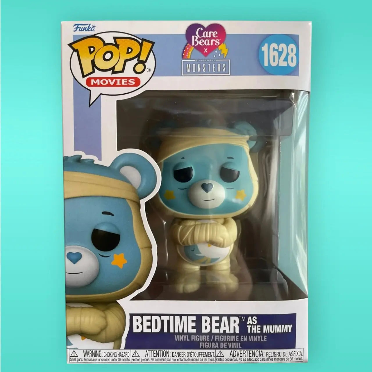 Funko Pop! Movies Care Bears x Universal Monsters 1628 Bedtime Bear as The Mummy Funko