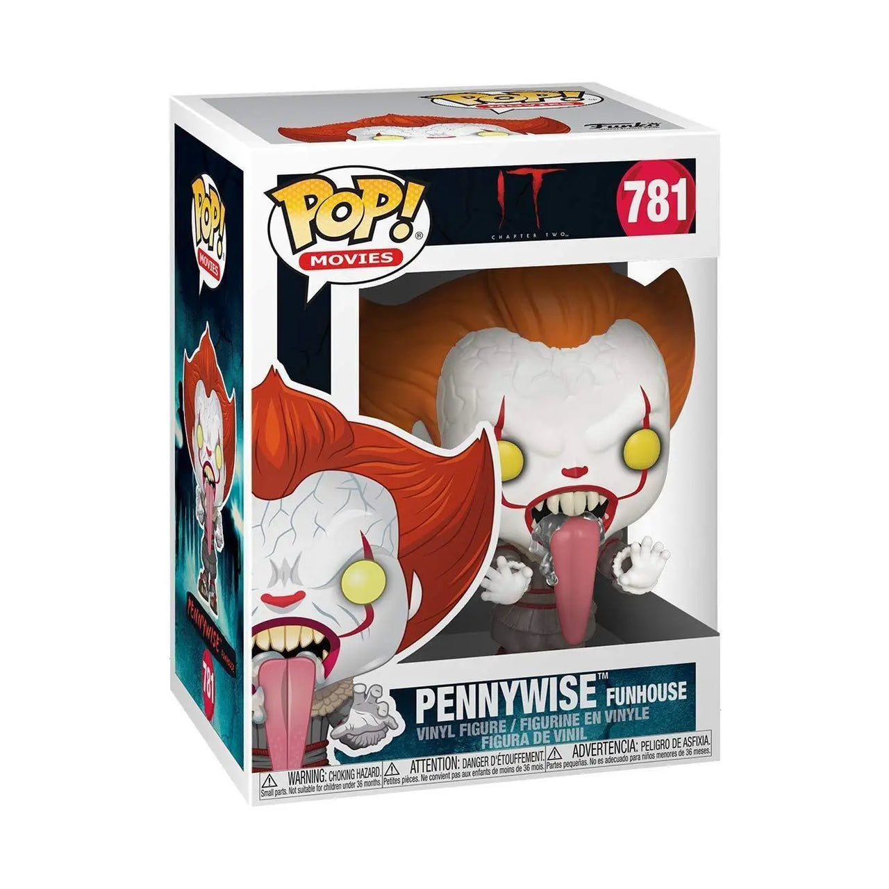 Funko Pop! Movies It Chaper Two 781 Pennywise Funhouse (Dog Tongue) Funko