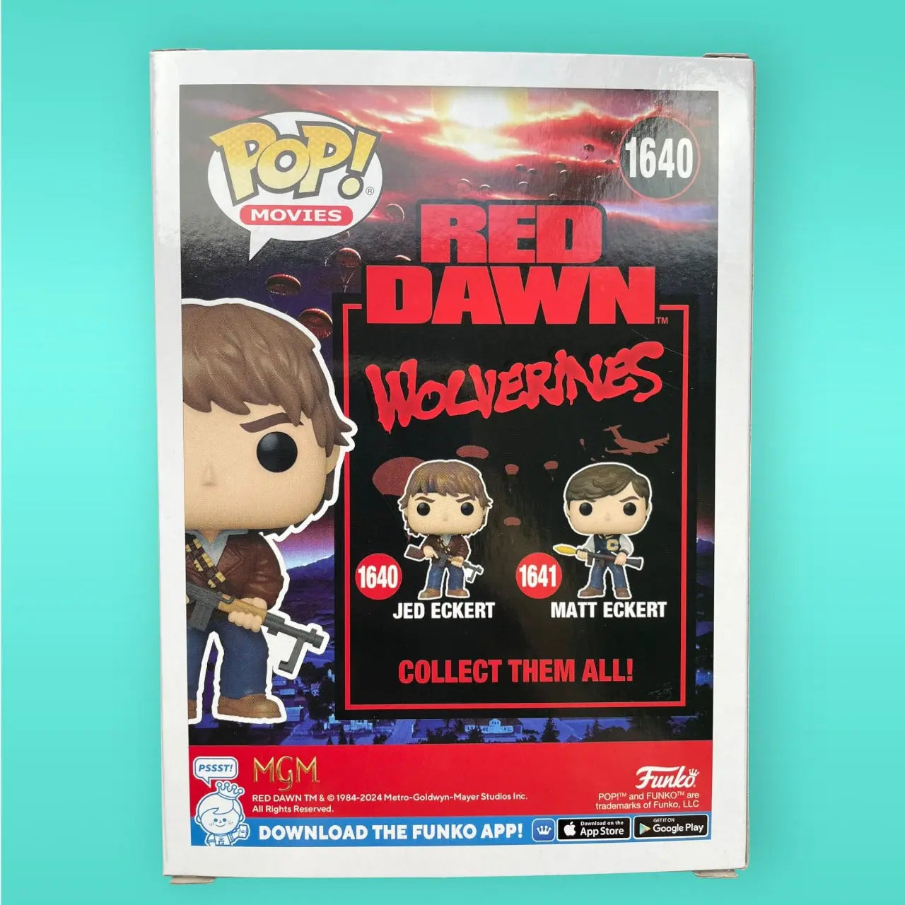 Funko Pop! Movies Red Dawn 1640 Jed Eckert Funko