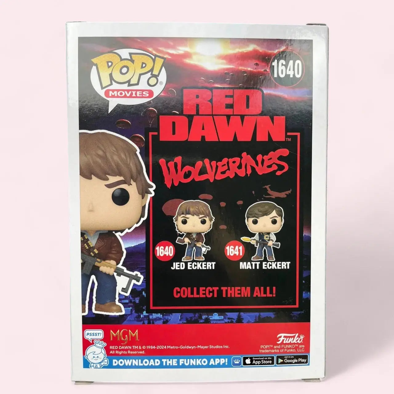 Funko Pop! Movies Red Dawn 1640 Jed Eckert Funko