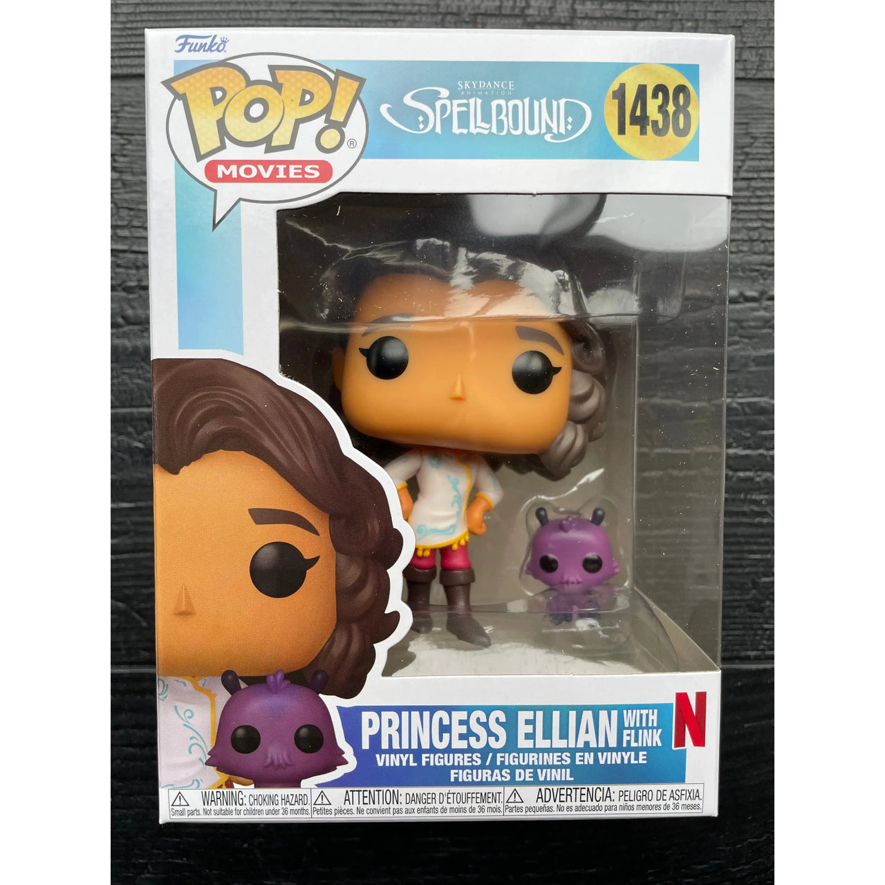 Funko Pop! Movies Spellbound 1438 Princess Ellian with Flink Funko